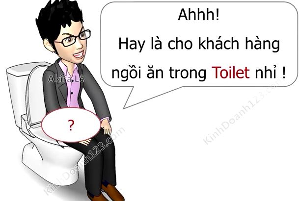 y tuong kinh doanh trong toilet